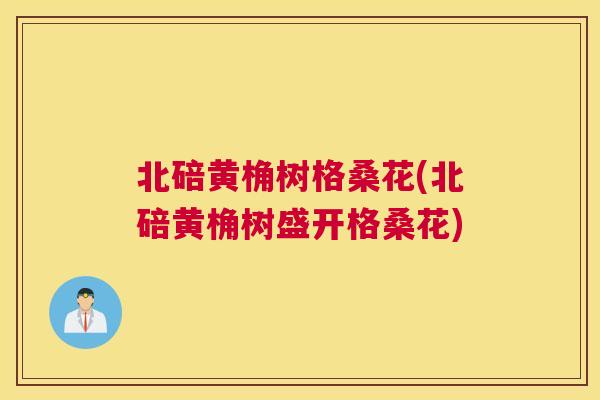 北碚黄桷树格桑花(北碚黄桷树盛开格桑花)