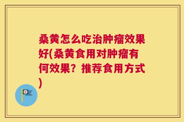 桑黄怎么吃效果好(桑黄食用对有何效果？推荐食用方式)