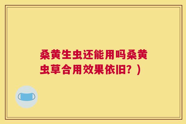 桑黄生虫还能用吗桑黄虫草合用效果依旧？)