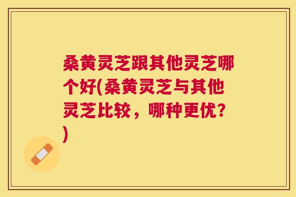 桑黄灵芝跟其他灵芝哪个好(桑黄灵芝与其他灵芝比较，哪种更优？)