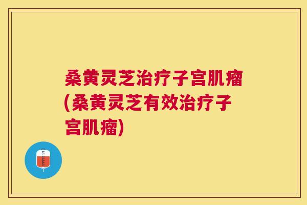 桑黄灵芝子宫(桑黄灵芝有效子宫)