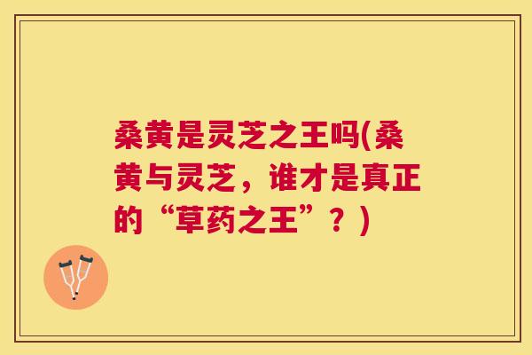 桑黄是灵芝之王吗(桑黄与灵芝，谁才是真正的“草药之王”？)